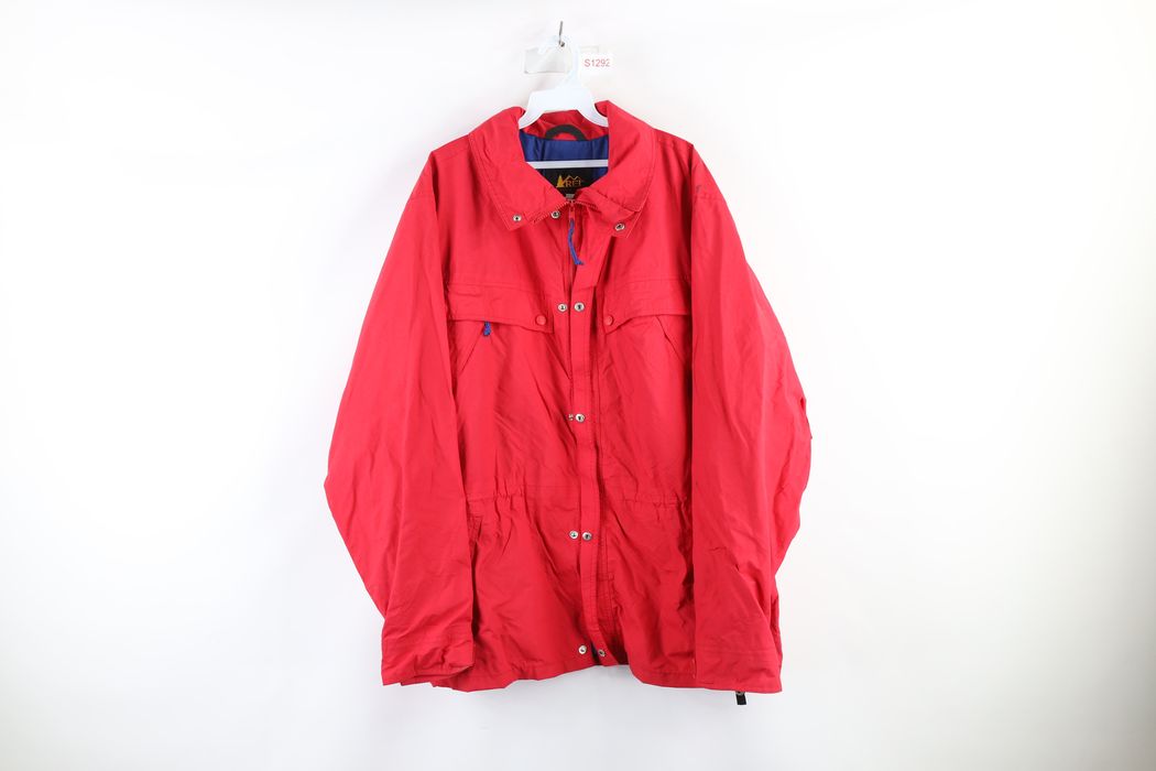 Vintage Vintage 90s REI Waterproof Goretex Rain Jacket Red | Grailed