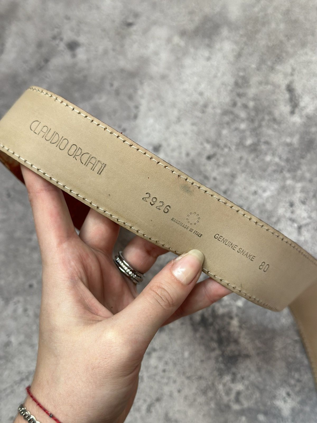 Hysteric Glamour Vintage 90s Japan Leather Black Belt Hysteric Glamour Style Size ONE SIZE - 5 Thumbnail