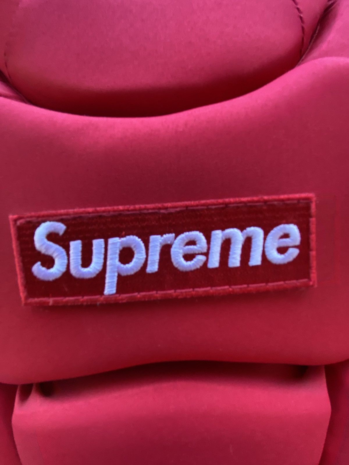 Other Supreme X Rawlings Catchers Chest Protector Red ((New) Size ONE SIZE - 7 Thumbnail