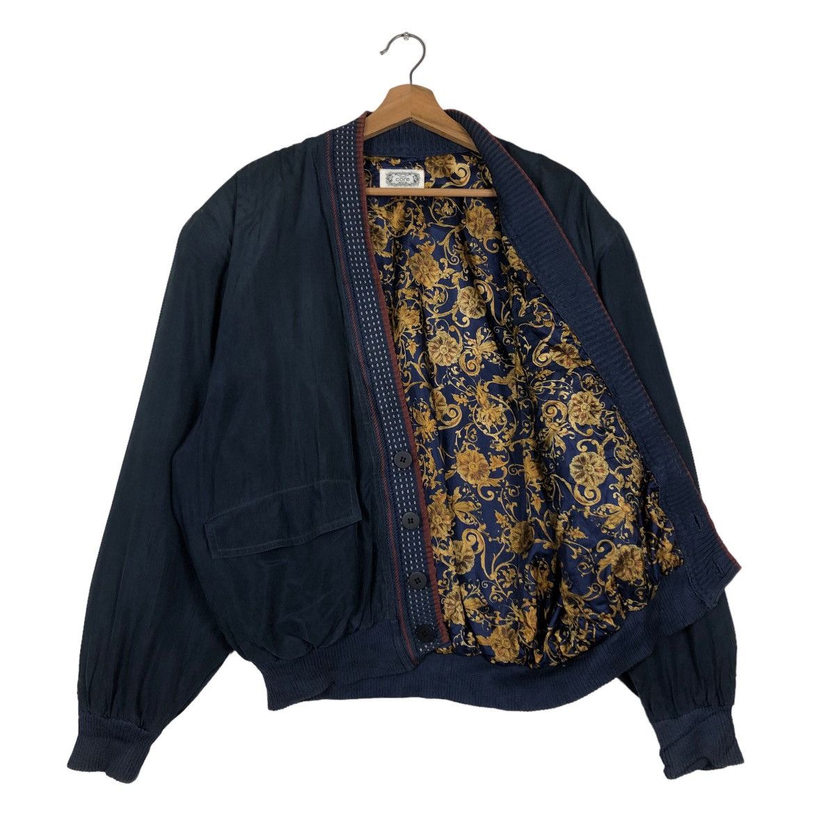 Japanese Brand 🔥Vtg Cropped Bomber Cardigan Jacket Uomo Core Issey Miyake Size US M / EU 48-50 / 2 - 11 Thumbnail