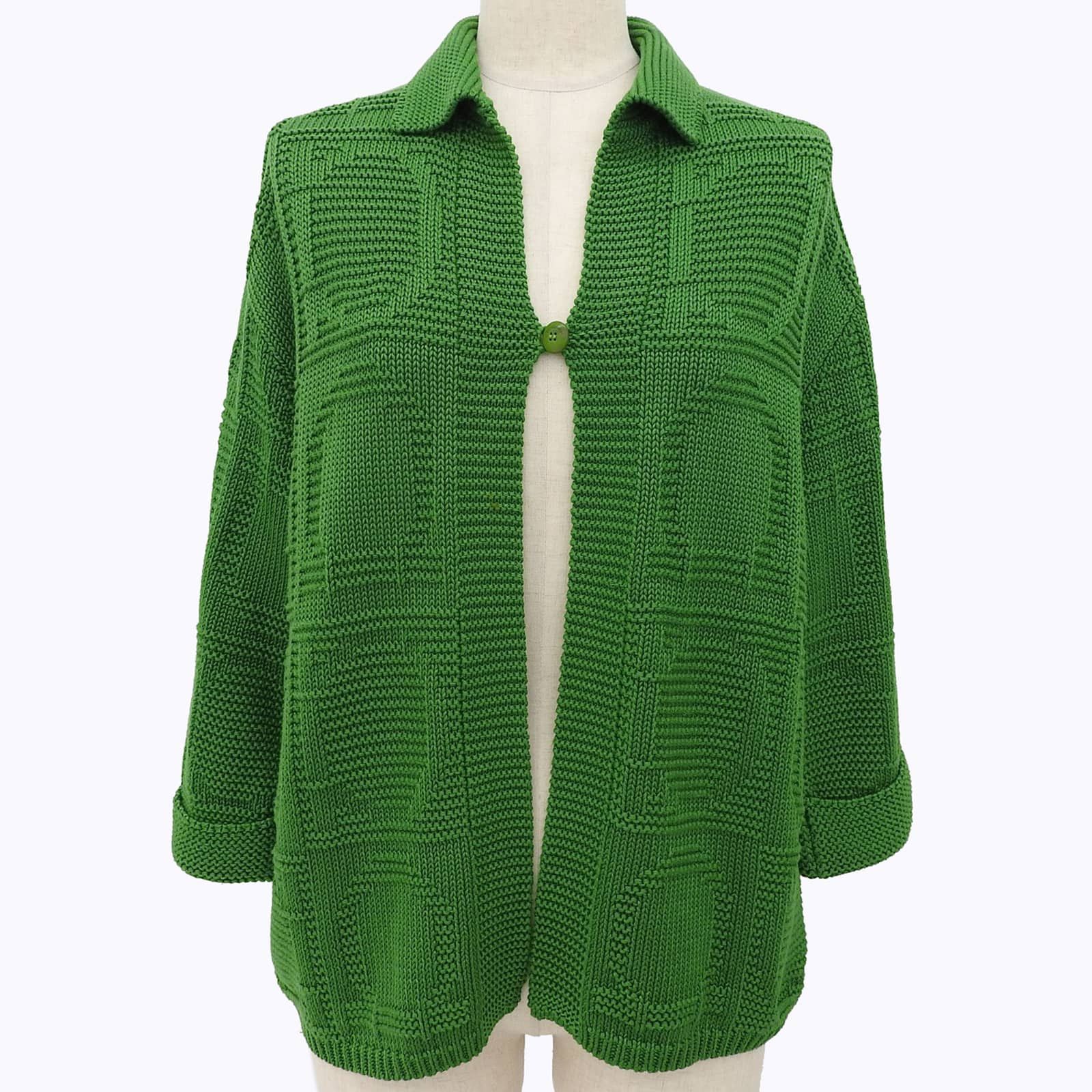 Salvatore Ferragamo Salvatore Ferragamo Salvatore Ferragamo Gancini Cotton Cardigan Cotton Tops DUTY FREE for USA Size ONE SIZE - 1 Thumbnail
