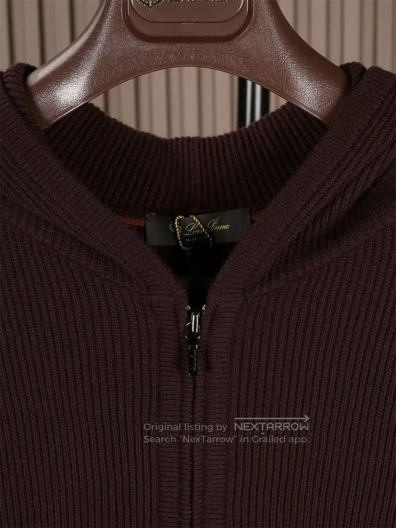Loro Piana Loro Piana Men's Cashmere Hooded Jacket. Size US M / EU 48-50 / 2 - 6 Thumbnail