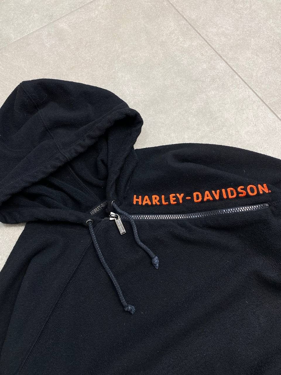 Harley Davidson Harley Davidson H-D Fleece Zip Vintage Hoodie Size M / US 6-8 / IT 42-44 - 7 Thumbnail