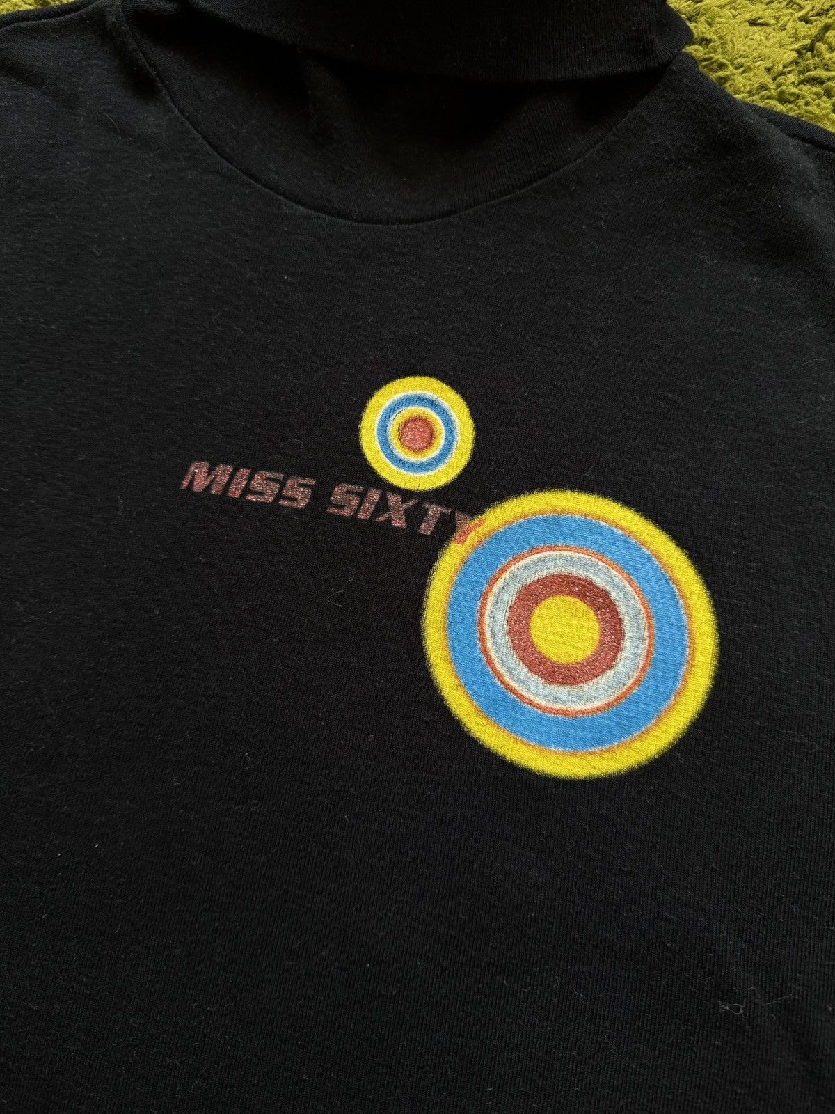 Miss Sixty Miss Sixty 2000s vintage Y2K centre logo turtleneck tank top Size L / US 10 / IT 46 - 3 Thumbnail