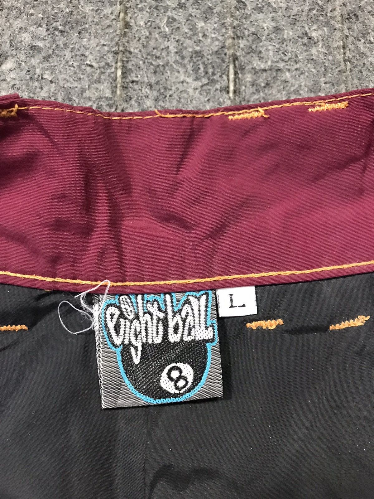 Vintage Eight Ball Made In Usa Pant Trouser Double Knee Size 36 Size US 36 / EU 52 - 8 Thumbnail