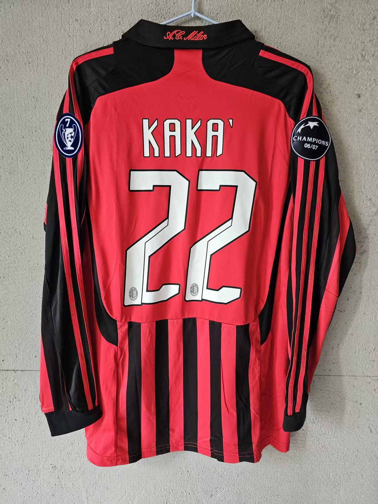 Other Kaka Jersey AC Milan 2007 2008 Home Size US XL / EU 56 / 4 - 1 Thumbnail