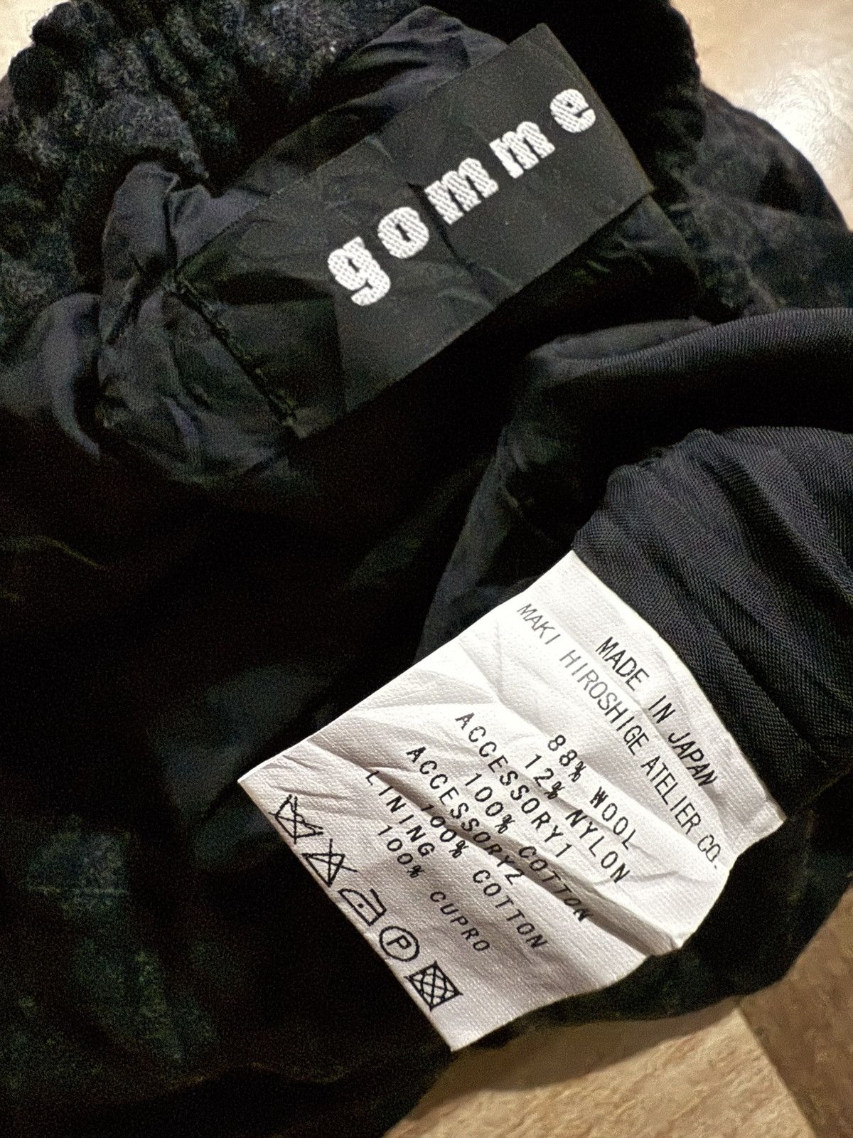 gomme GOMME BY YOHJI YAMAMOTO HAREM PANTS Size US 28 / EU 44 - 7 Thumbnail