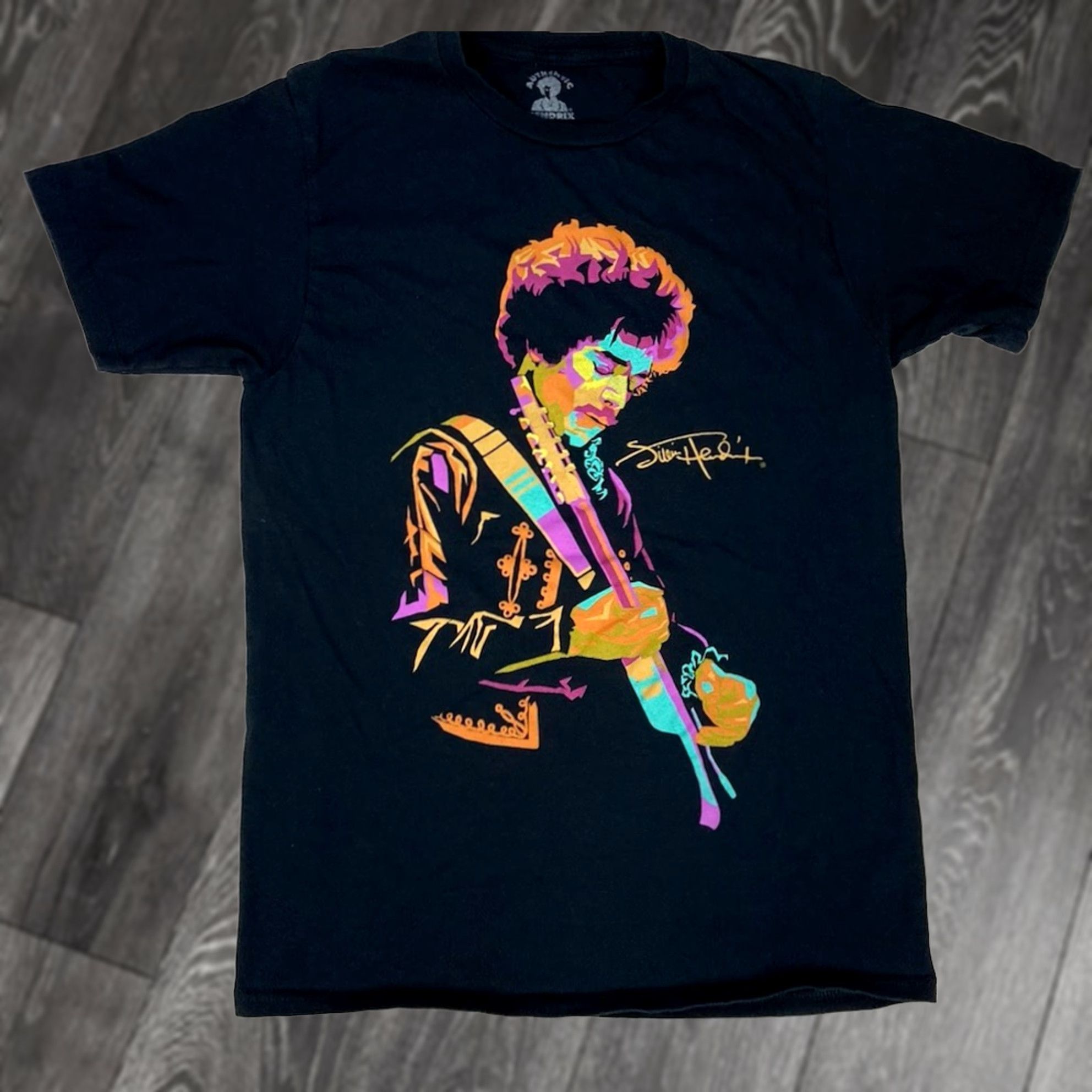 Vintage VINTAGE Jimi Hendrix T-Shirt Women Small Black Short Sleeve Music Size S / US 4 / IT 40 - 1 Thumbnail