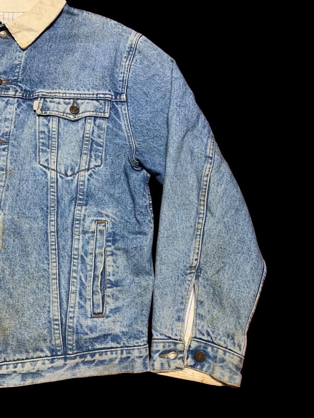 Levi's × Vintage Vintage Levi's 80's Denim Jacket Grey Label Rare Size US M / EU 48-50 / 2 - 3 Thumbnail