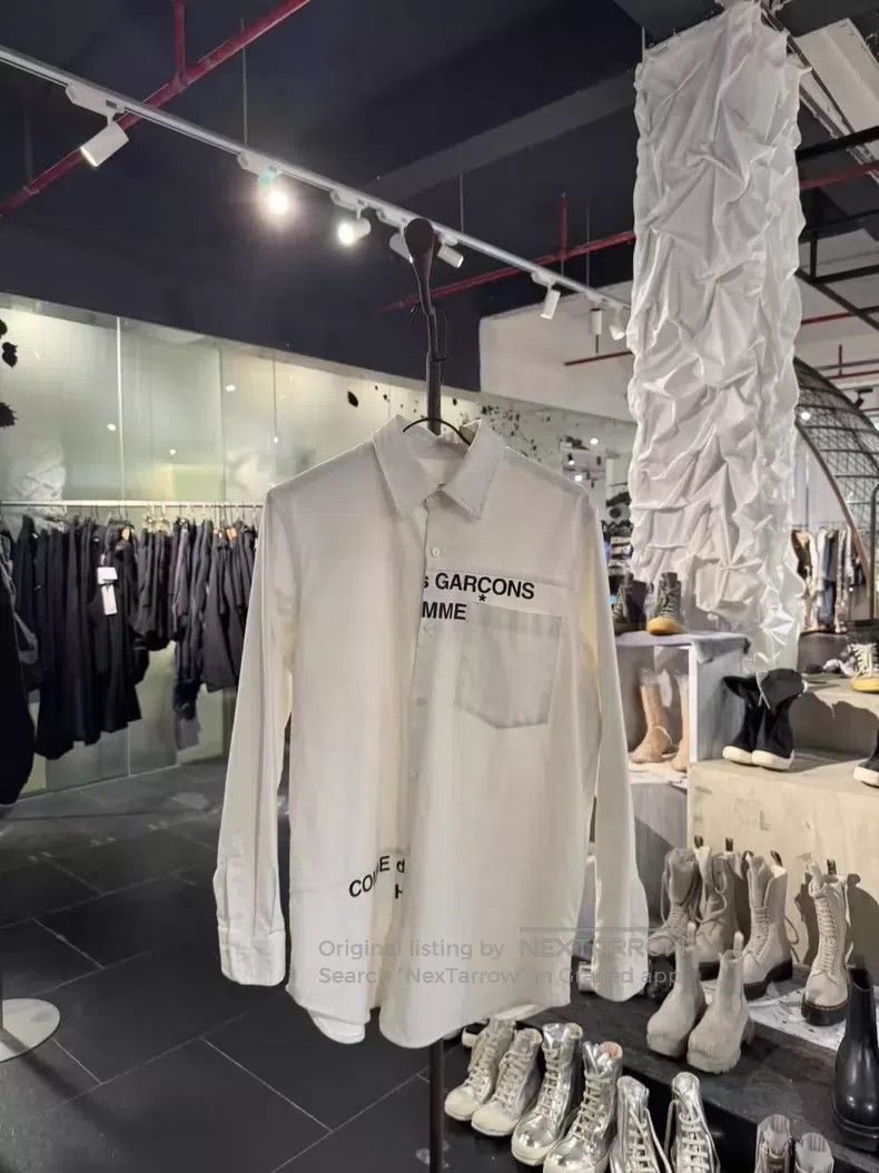 Comme des Garcons Comme Des Garcons Misaligned shirt Size S / US 4 / IT 40 - 1 Thumbnail