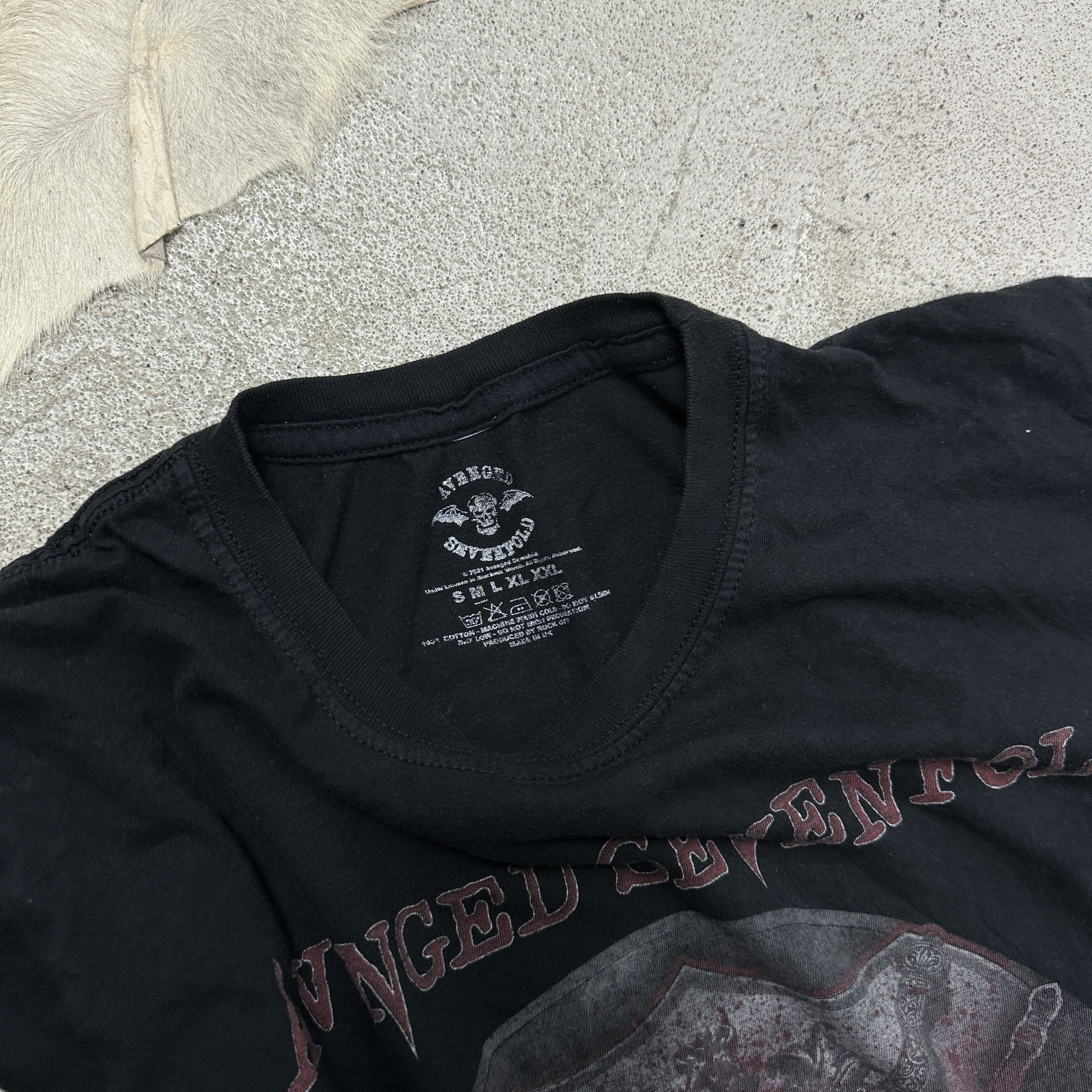 Vintage Vintage Streetwear Avenged Sevenfold T-shirt Y2K Size US L / EU 52-54 / 3 - 3 Thumbnail