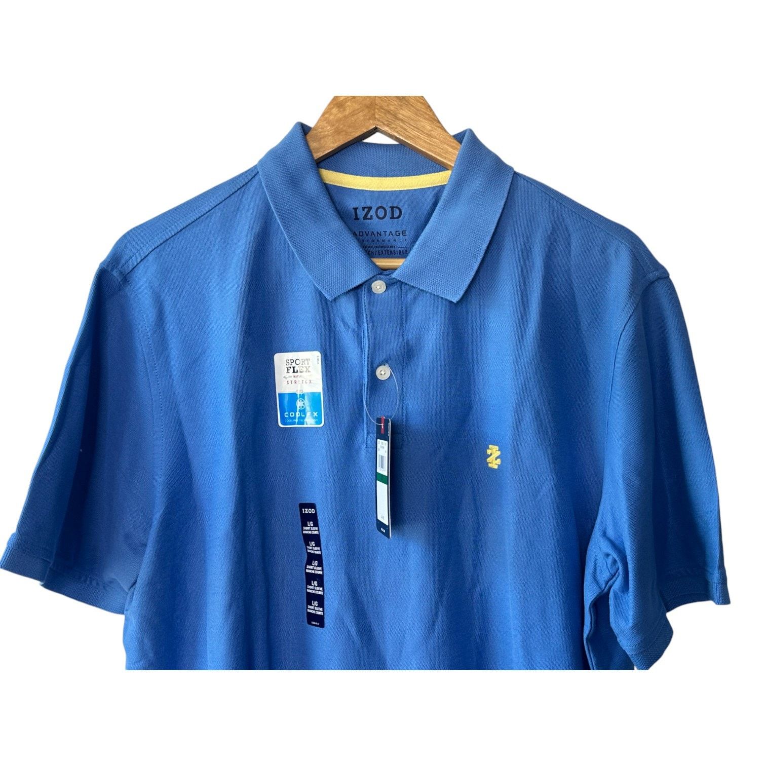 Izod IZOD Sport Flex Cool FX UPF-15 Advantage Performance Polo L Size US L / EU 52-54 / 3 - 2 Thumbnail