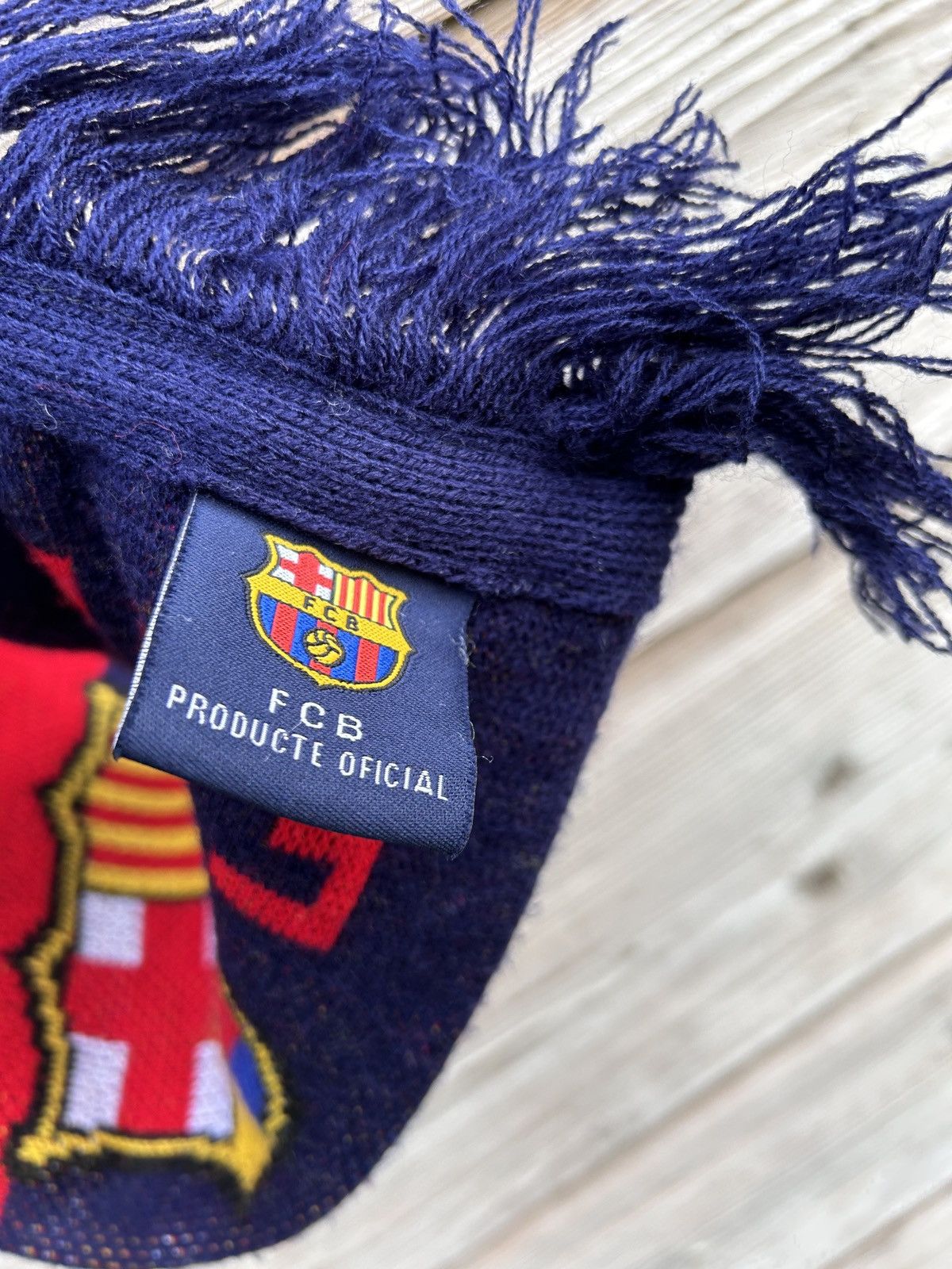 Other Vintage FC Barcelona FCB Barca Fanwear Soccer Scarf Muffler Size ONE SIZE - 7 Thumbnail