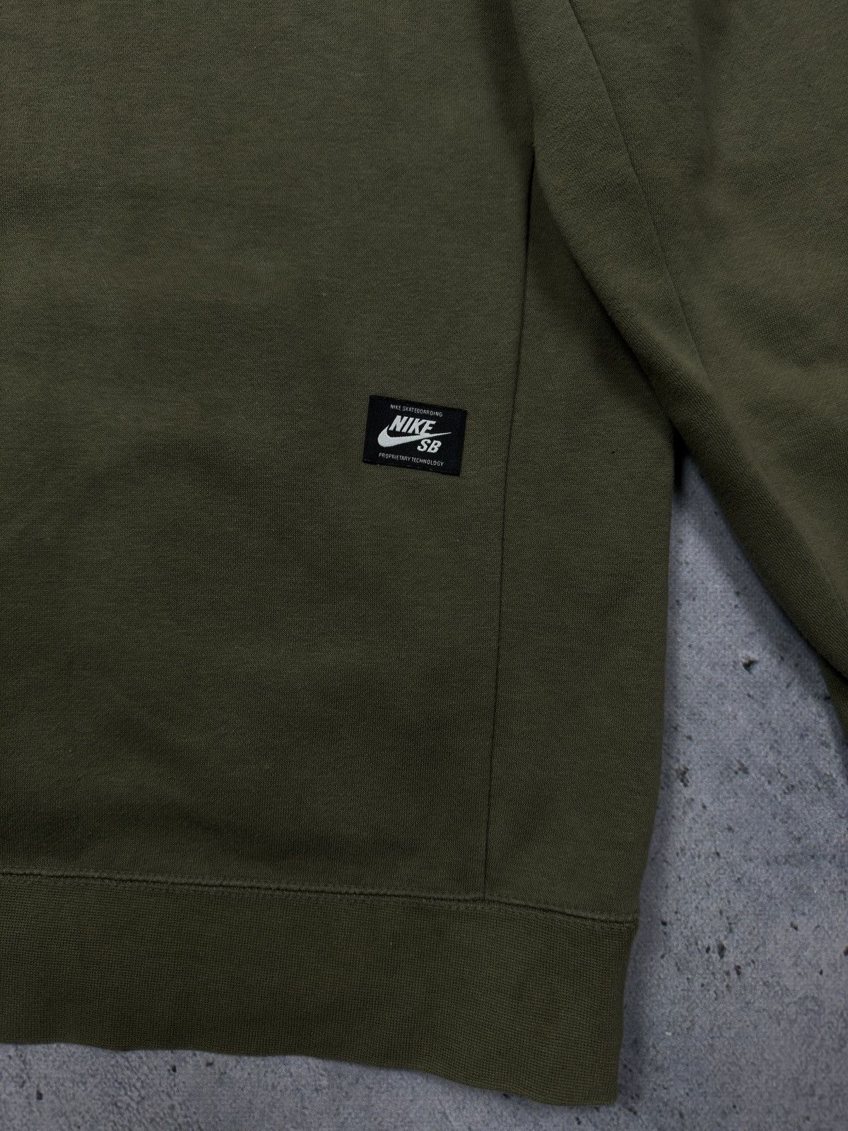 Nike Nike SB khaki vintage hoodie swoosh logo acg Size US XL / EU 56 / 4 - 4 Thumbnail