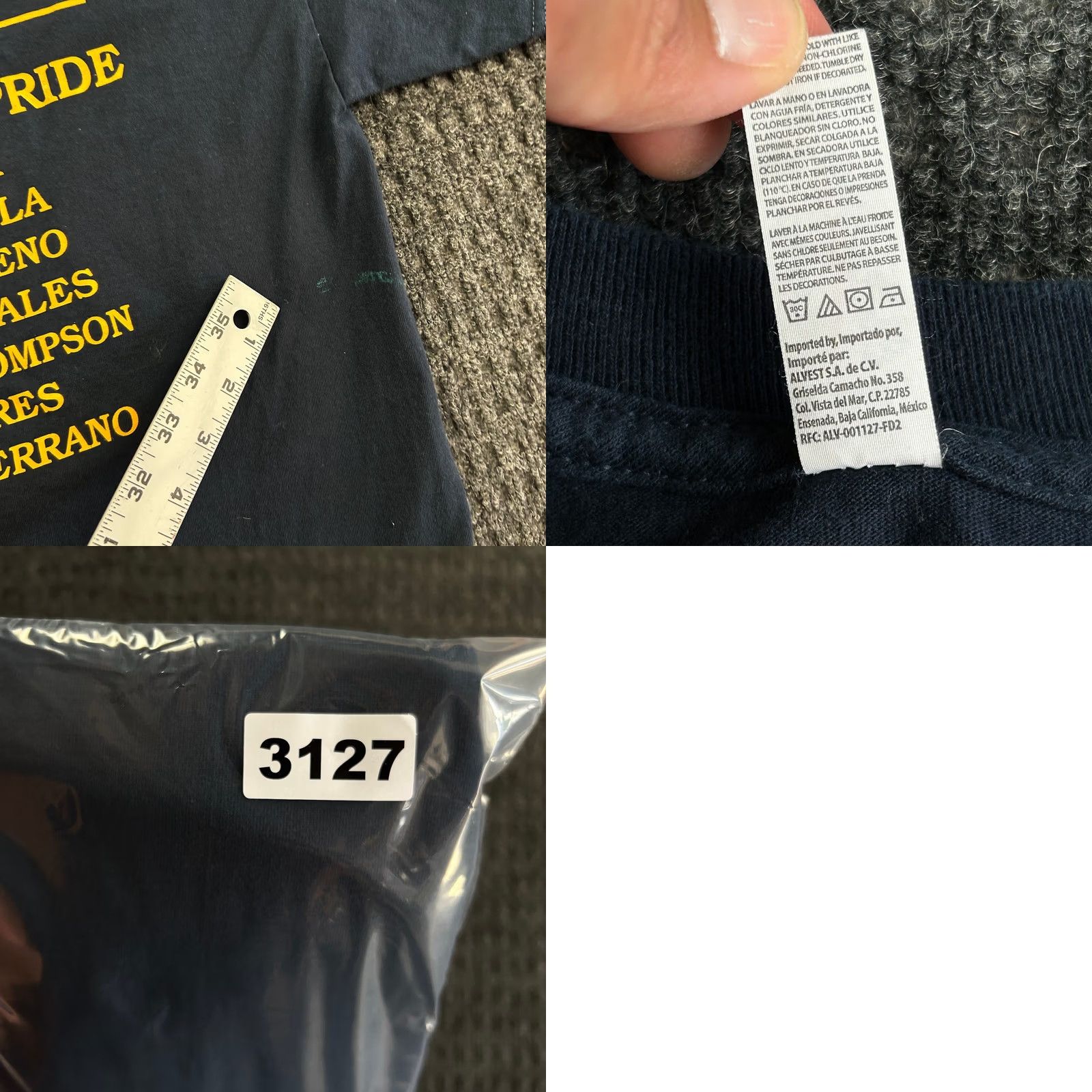 Vintage VINTAGE Teamsters Local 439 Restore The Pride T Shirt Blue L Men 439 USA Union Workwear Labor Size US L / EU 52-54 / 3 - 8 Thumbnail