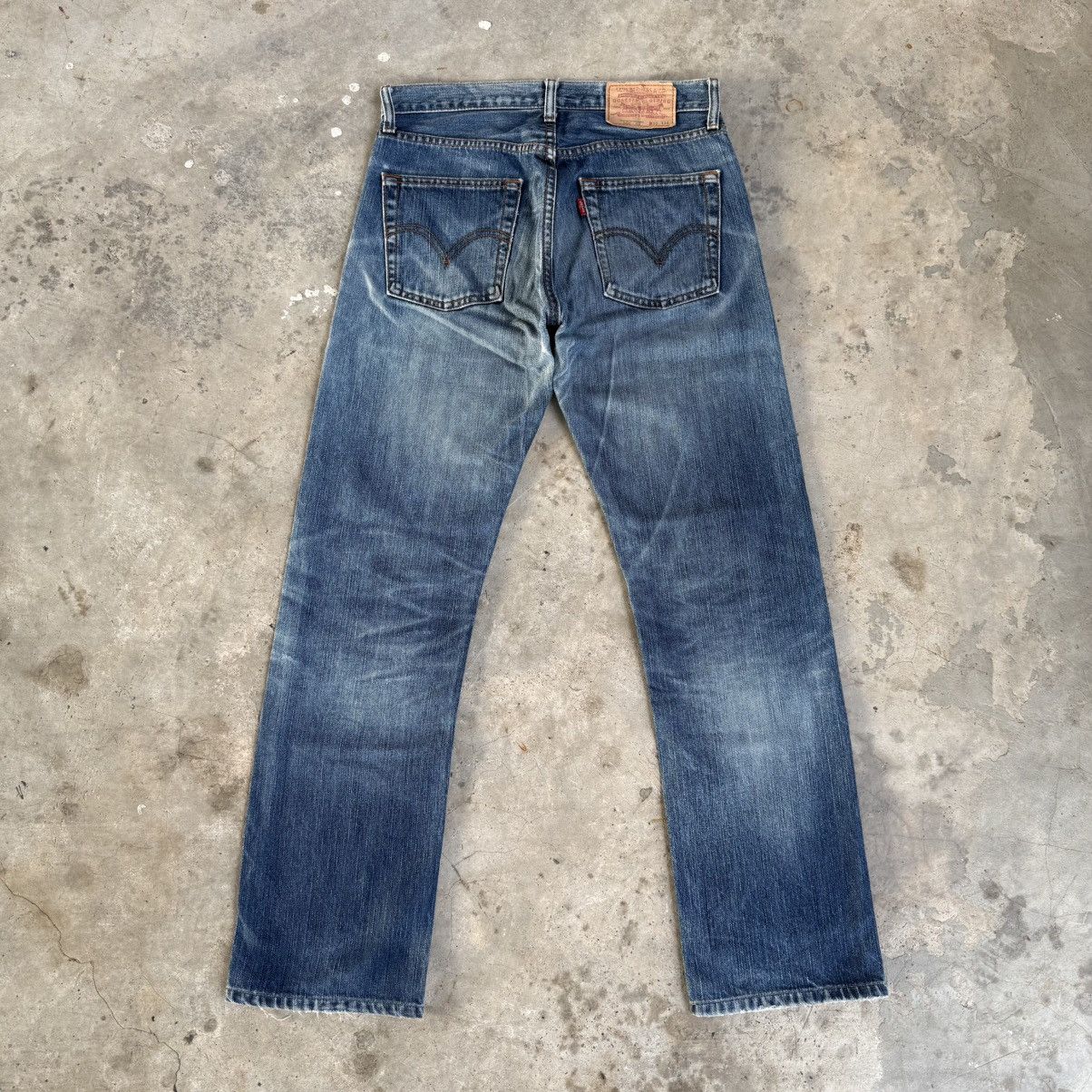 Levi's Vintage Clothing Vintage Levi's 505 Faded Stone Wash Denim Jean Pants Size US 31 - 8 Thumbnail