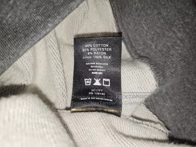 Fear of God Fear of God Snowflake gray pullover crew neck sweatshirt Size US XS / EU 42 / 0 - 5 Thumbnail