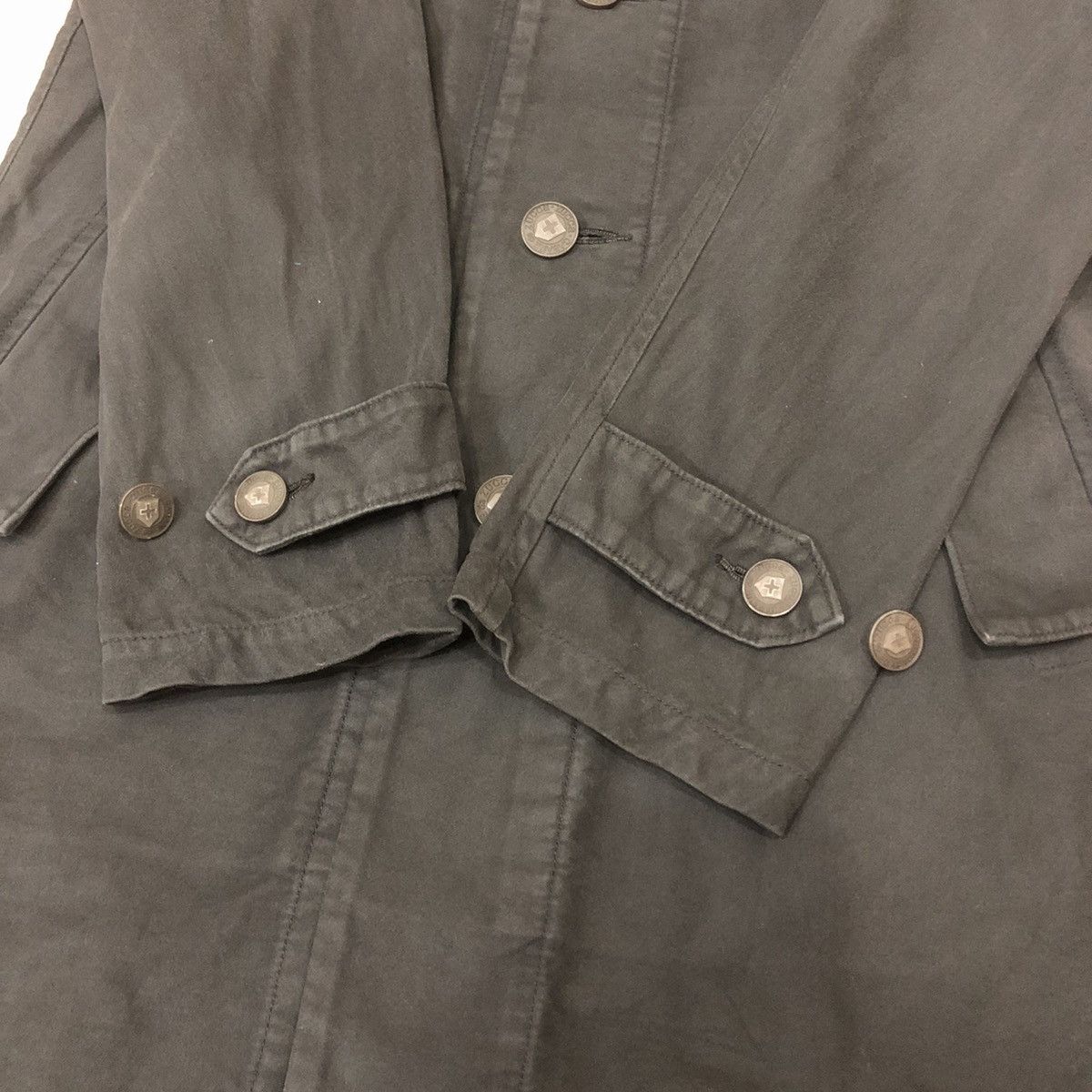 CABANE de ZUCCa × Zucca Cabane De Zucca Button Long Coat Jacket Size S / US 4 / IT 40 - 11 Thumbnail