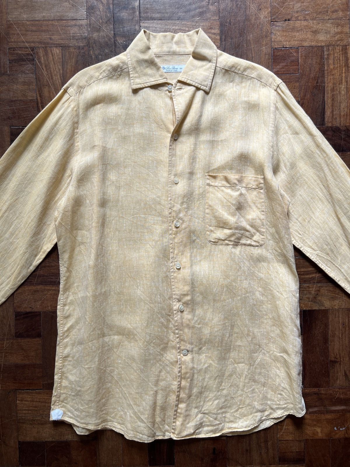 Loro Piana Loro Piana Andre linen shirt Size US S / EU 44-46 / 1 - 7 Thumbnail