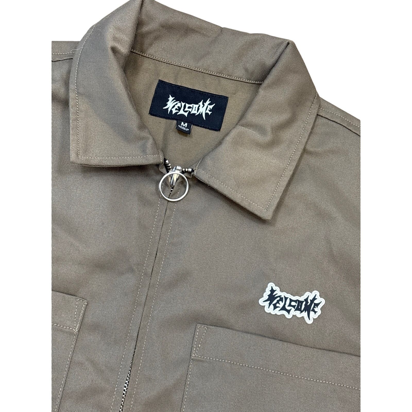 Welcome Skateboards Welcome Bapholit brown long sleeve work shirt zip up medium Size US M / EU 48-50 / 2 - 3 Thumbnail
