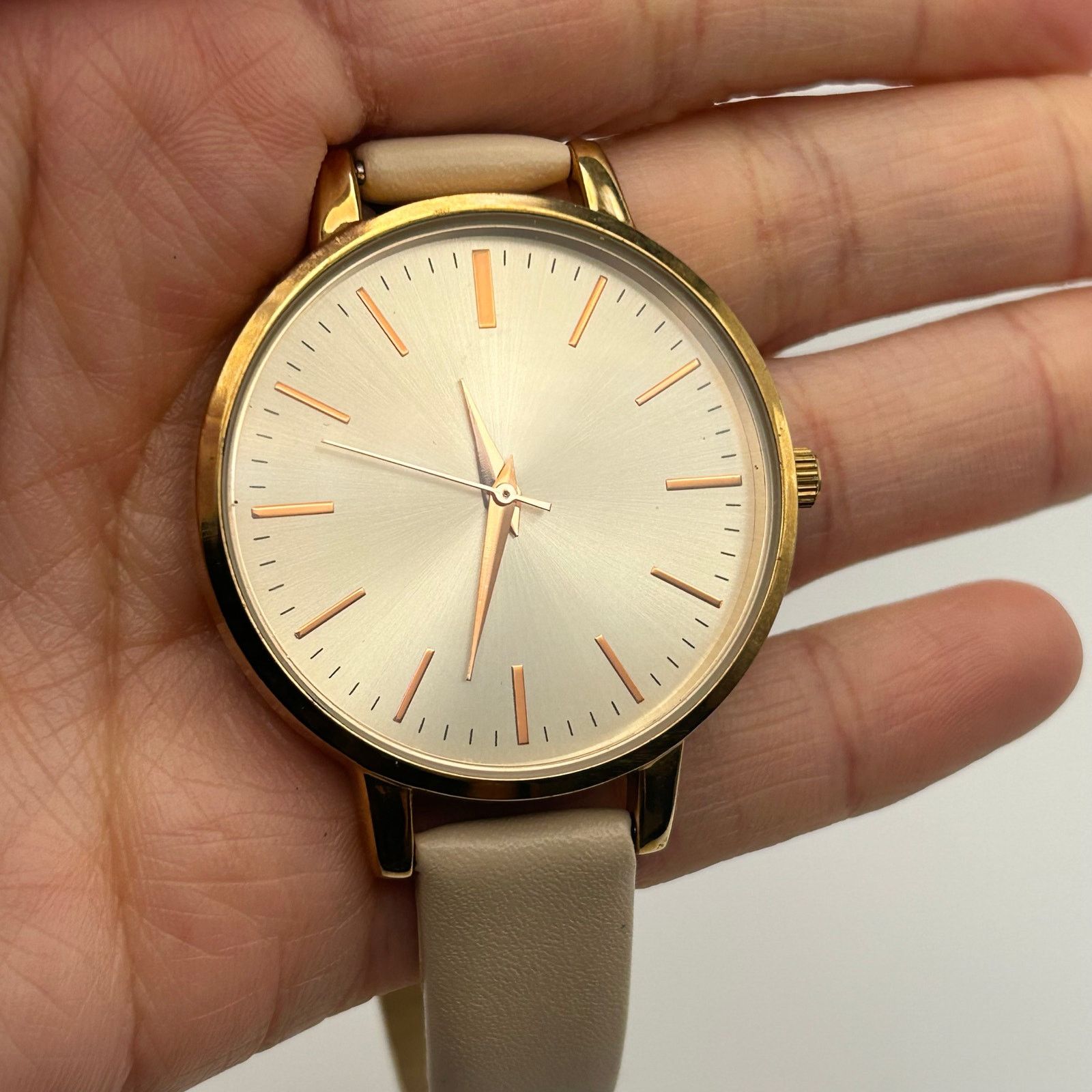 H&M H&M Women’s Rose Gold Minimalist Watch Working New Battery Size ONE SIZE - 7 Thumbnail
