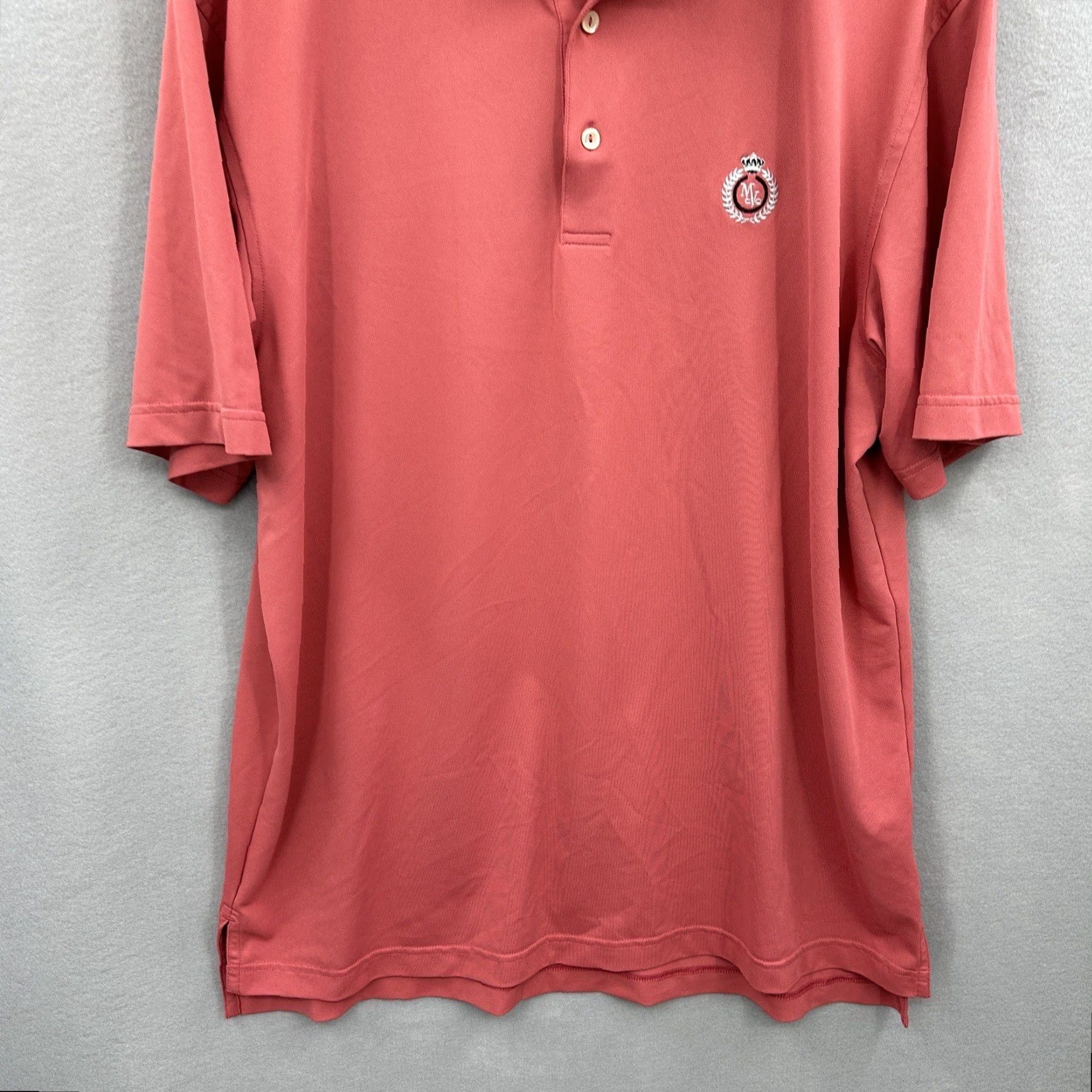 Peter Millar Peter Millar Polo Shirt Mens Large Pink Summer Comfort Golf Dad Mission Viejo CC Size US L / EU 52-54 / 3 - 3 Thumbnail