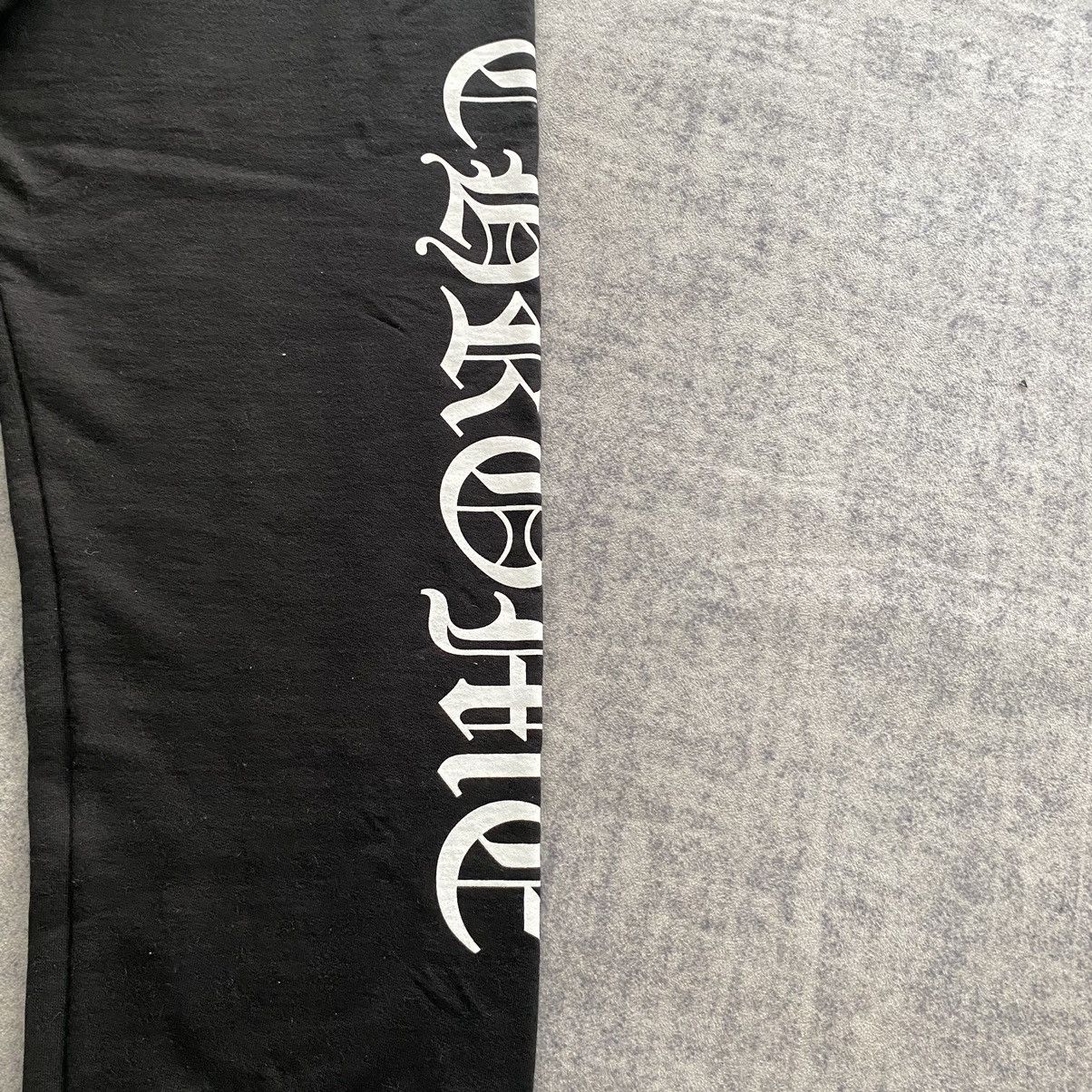 Chrome Hearts CHROME HEARTS HorseShoe Logo Sweatpants Black Size US 30 / EU 46 - 8 Thumbnail