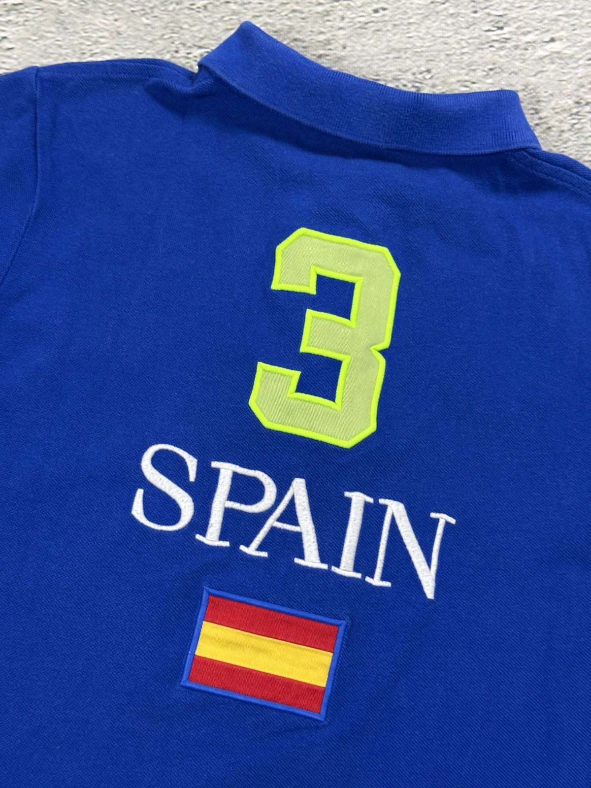 Ralph Lauren Polo Ralph Lauren Spain Chief Keef polo vintage flag Size L / US 10 / IT 46 - 7 Thumbnail