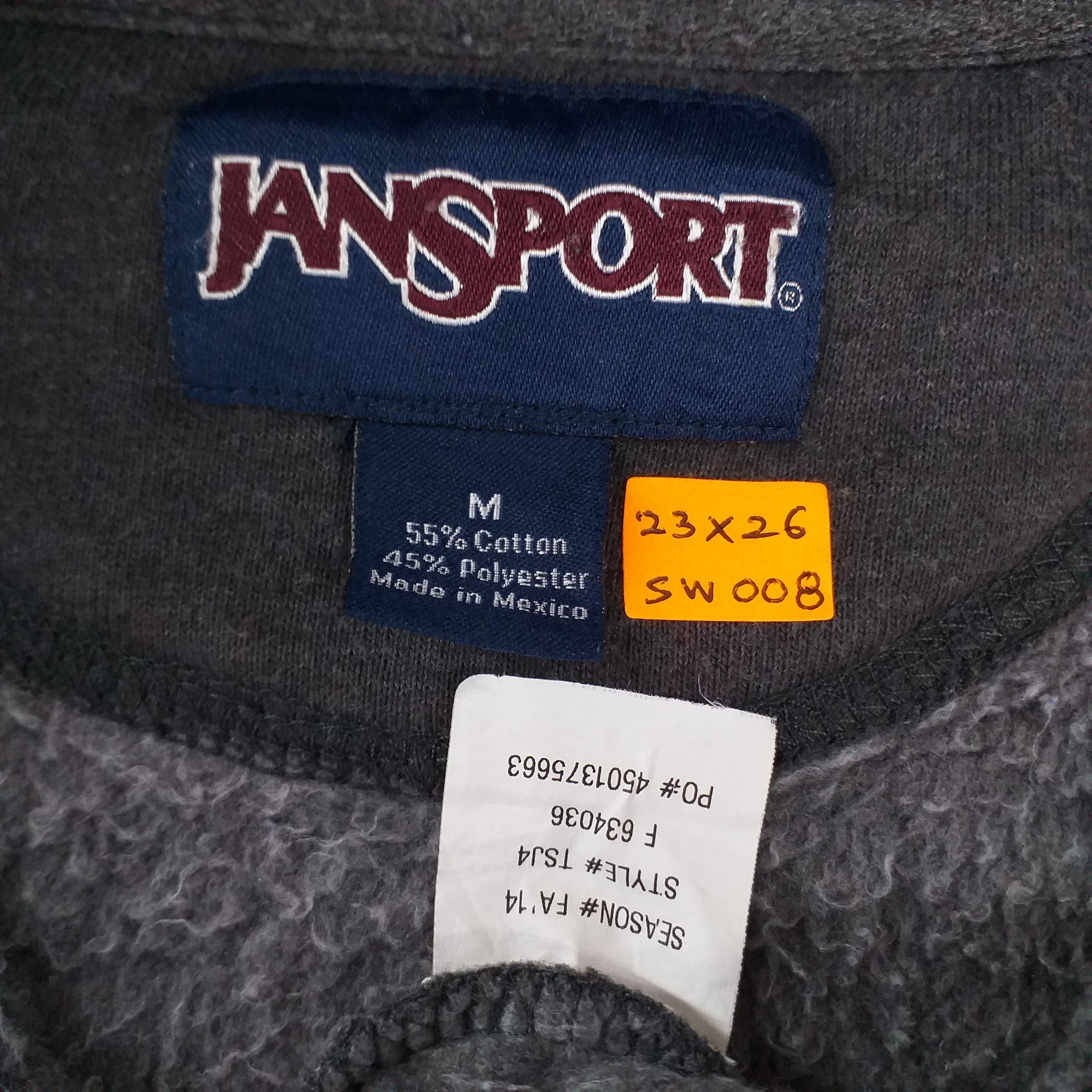 Jansport Vintage Jansport Half Zipper Sweatshirt -SW008 Size US M / EU 48-50 / 2 - 5 Thumbnail