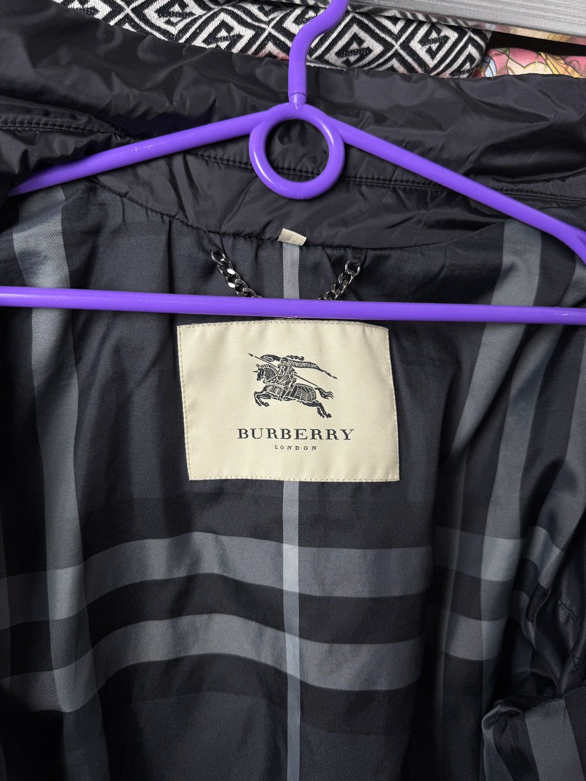 Burberry Vintage Burberry Nylon Coat Jacket Made In Italy Size US M / EU 48-50 / 2 - 11 Thumbnail
