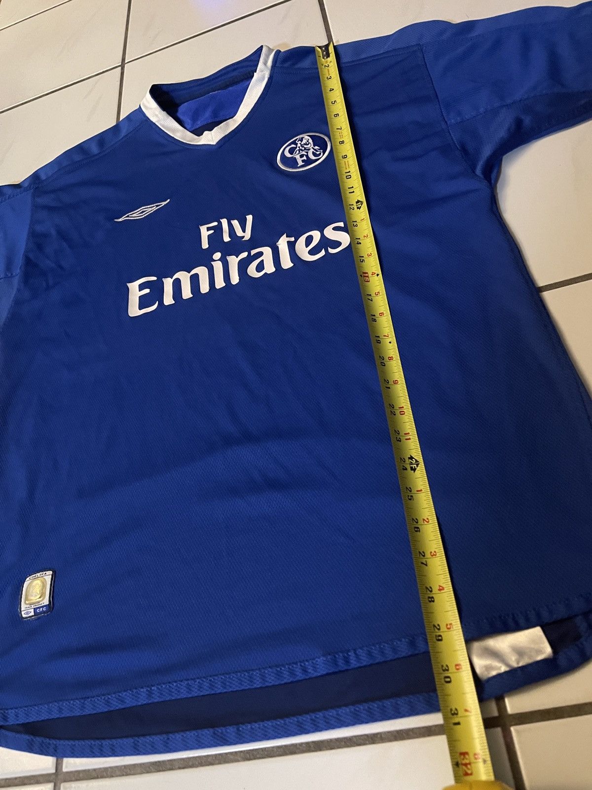 Umbro Chelsea Home Football Shirt 2003 Soccer Umbro Jersey Mens XL Size US XL / EU 56 / 4 - 6 Thumbnail