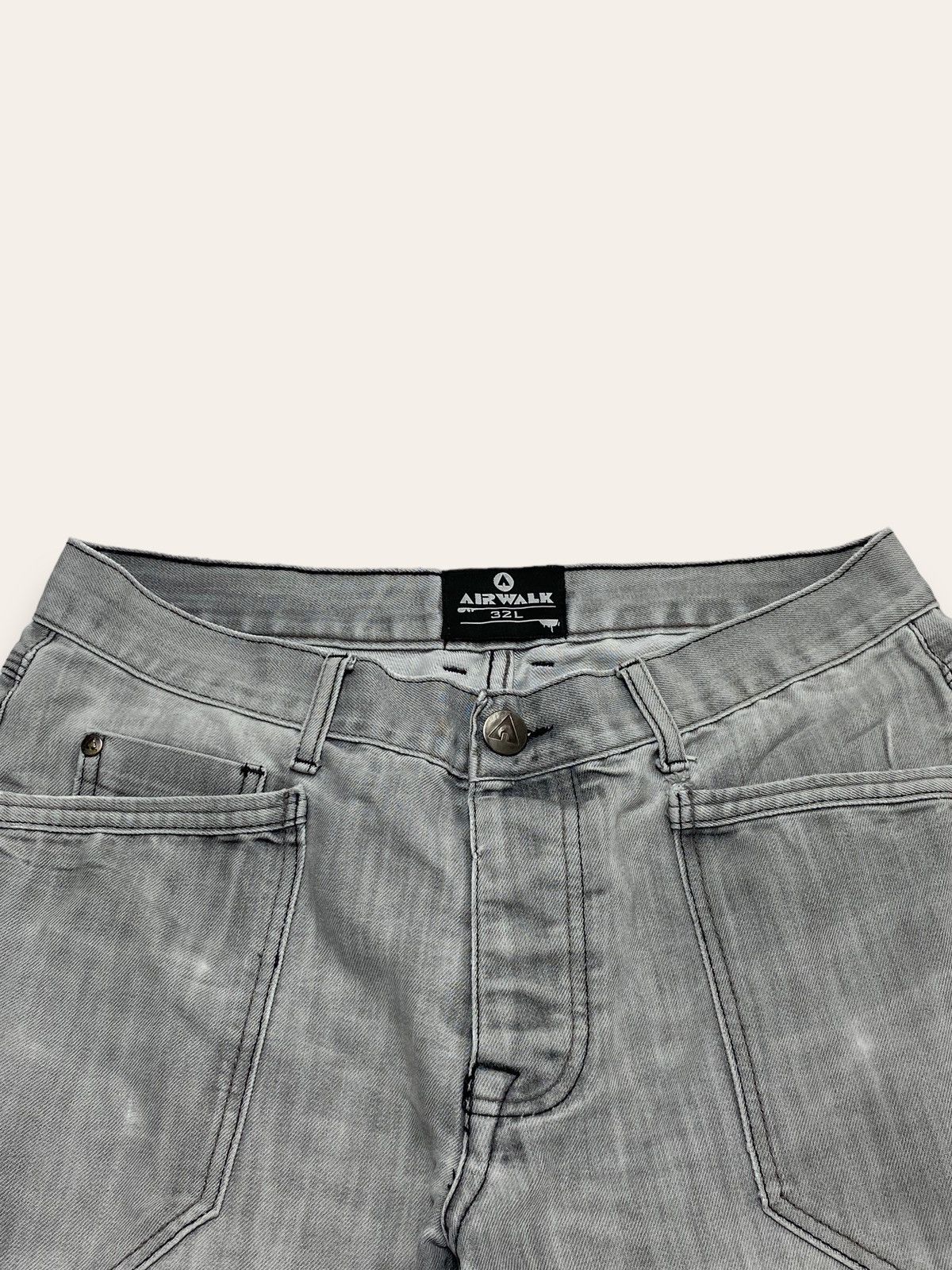 Jean Vintage AIRWALK Doubleknee Skater Jeans Dope Style Size US 32 / EU 48 - 7 Thumbnail