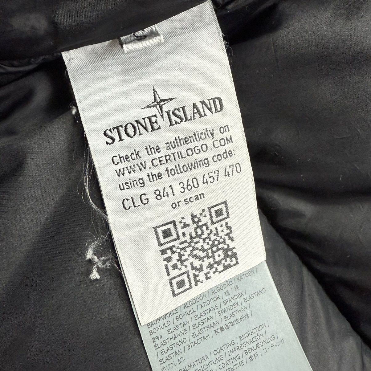Stone Island STONE ISLAND ASYMETRICAL ZIP PUFFER JACKET Size US S / EU 44-46 / 1 - 6 Thumbnail