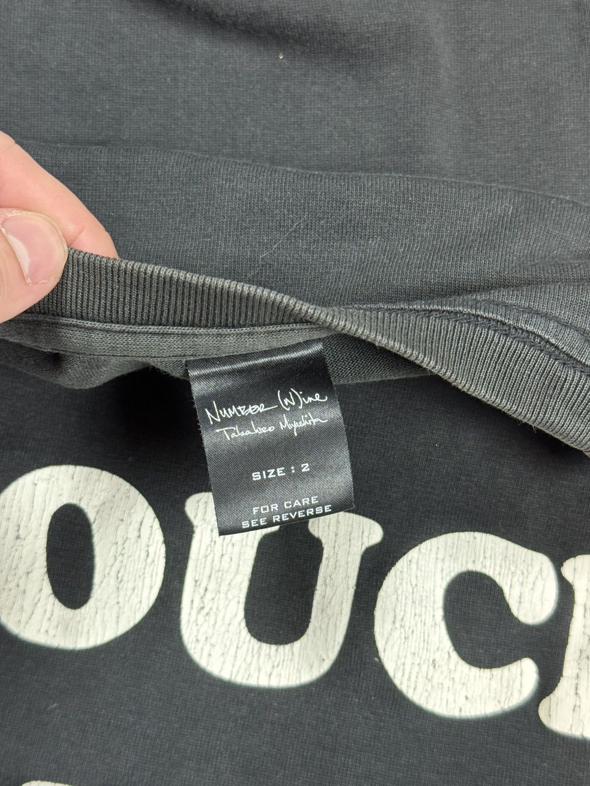 Number (N)ine AW03 Number Nine “Touch Me Im Sick” Tee Size US S / EU 44-46 / 1 - 4 Thumbnail