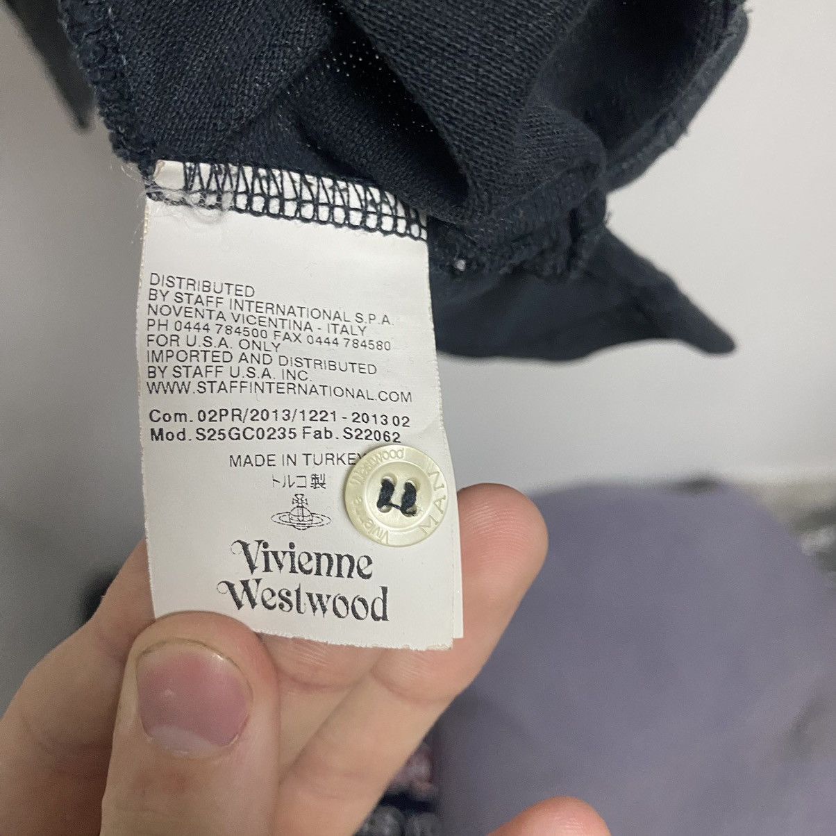 Vivienne Westwood Vintage Vivienne Westwood Polo Shirt Logo Orb Basic Y2k Size US XL / EU 56 / 4 - 8 Thumbnail