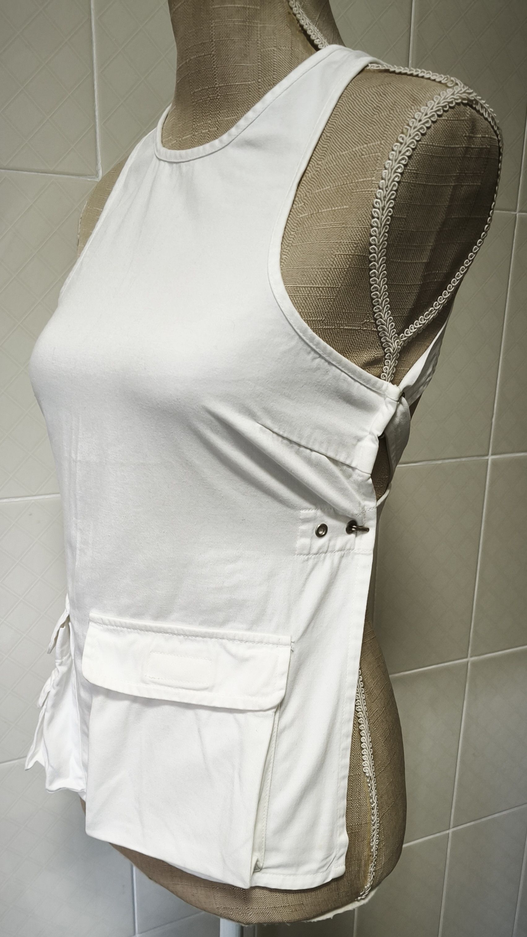 Jean Paul Gaultier 2000 - Open back cargo top Size M / US 6-8 / IT 42-44 - 3 Thumbnail