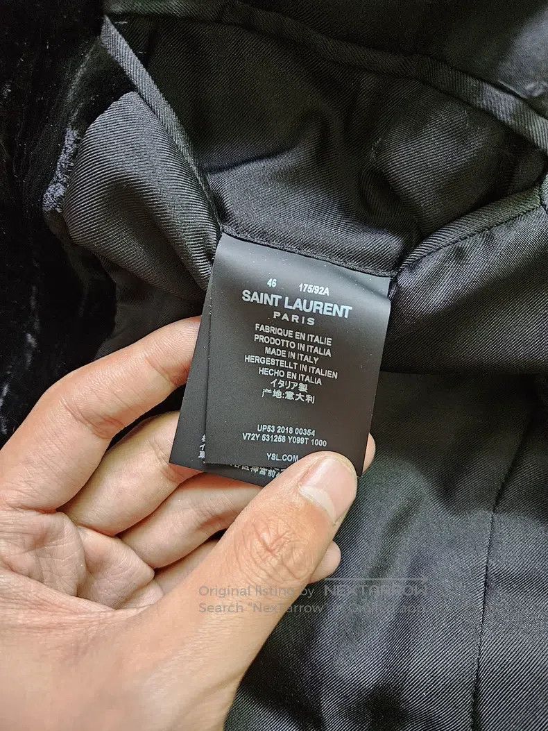 Saint Laurent Paris Saint Laurent Paris Jacket Size US S / EU 44-46 / 1 - 6 Thumbnail