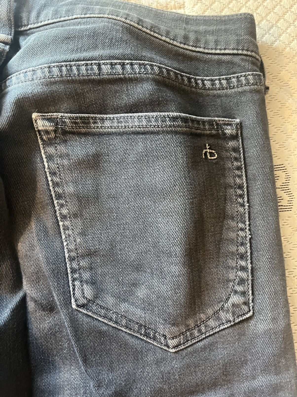 Rag & Bone Blue/grey Rag & Bone Fit 1 jeans Size US 32 / EU 48 - 3 Thumbnail