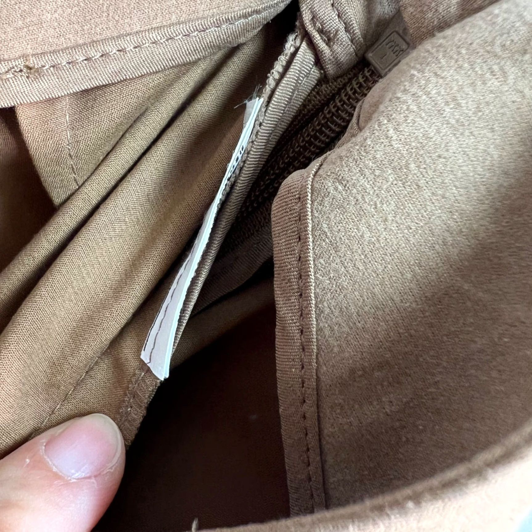 Piazza Sempione Piazza Sempione Pants Women Dress Pants High-Waist 26 Camel Wool Elastane Straight 25in Inseam Made In Italy Size 26" / US 2 / IT 38 - 4 Thumbnail