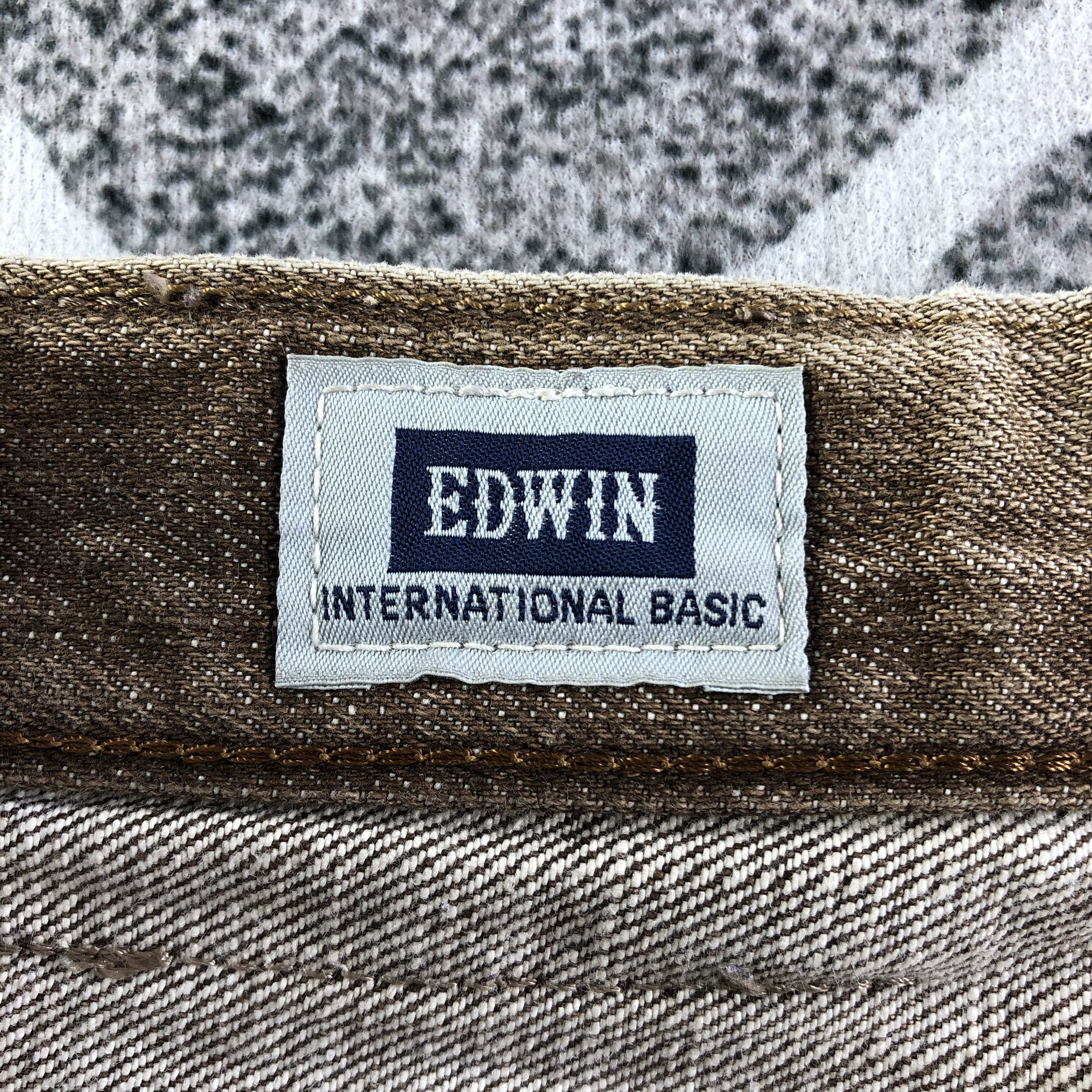 Edwin Vintage Edwin Jeans Faded Brown Denim KJ2456 Size US 32 / EU 48 - 9 Thumbnail