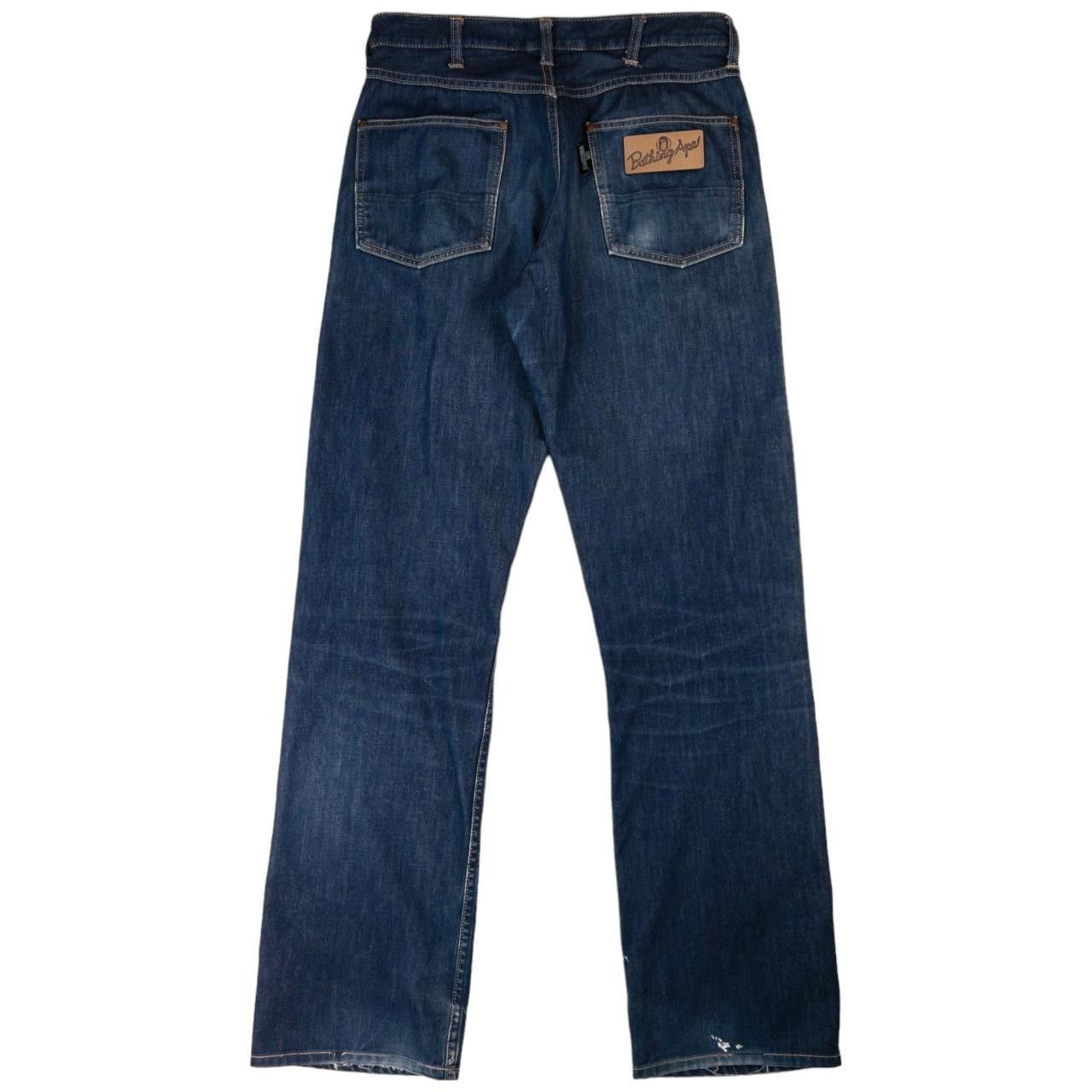 Bape Vintage Bape Goretex Denim Jeans Size M Size US 29 - 2 Thumbnail