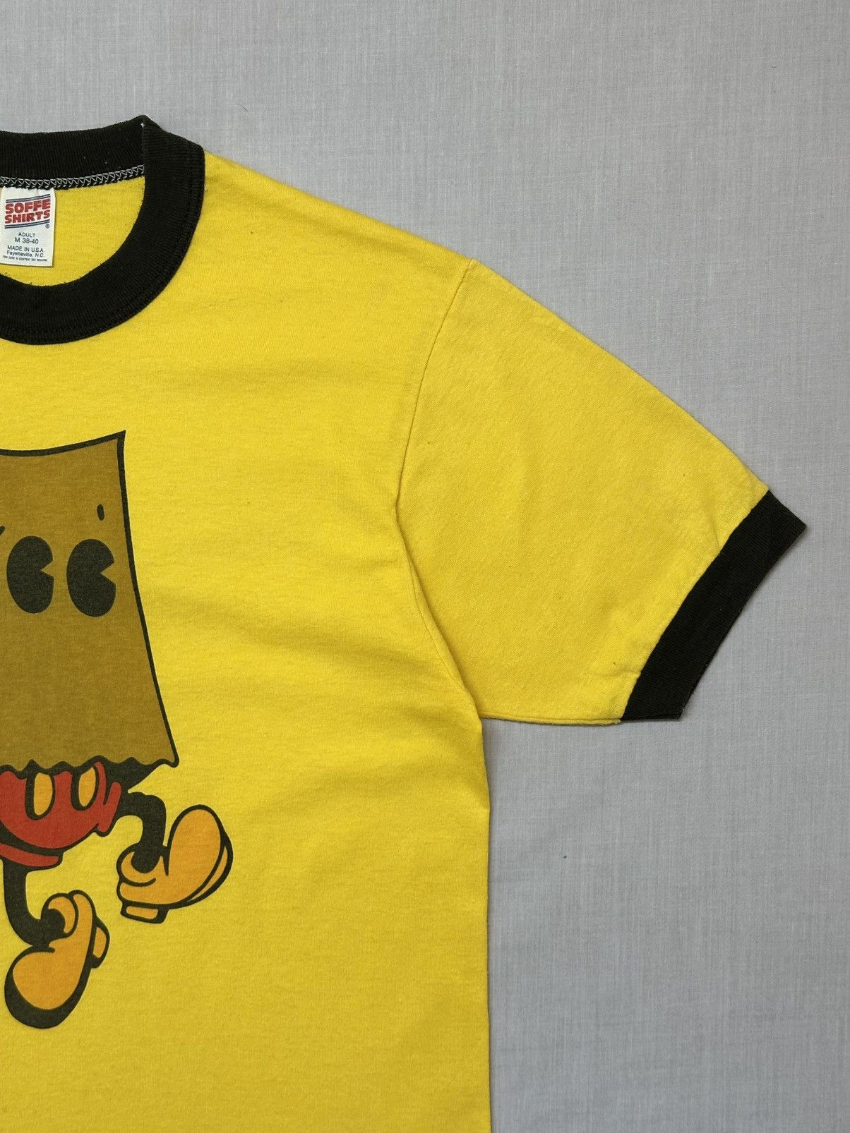 Mickey Mouse Vintage Ringger 90s‼️ Mickey Mouse Paper bag Parody Size US M / EU 48-50 / 2 - 5 Thumbnail
