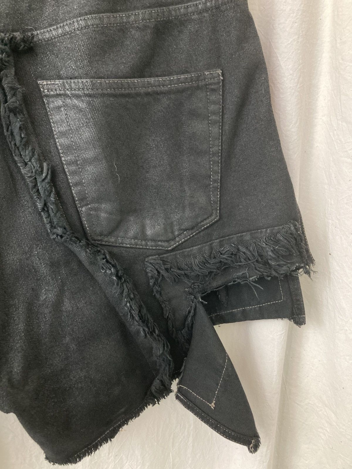 Rick Owens Drkshdw RICK OWENS / Trucker Cut Offs Denim Shorts Size US 31 - 8 Thumbnail