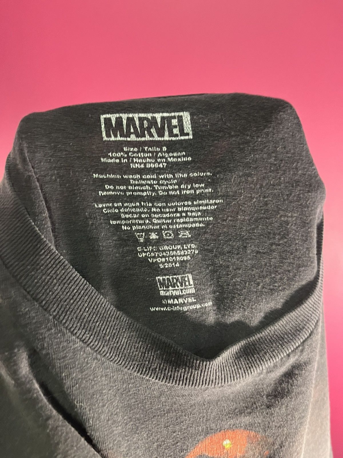 Marvel Comics Deadpool smoke tee Size US S / EU 44-46 / 1 - 6 Thumbnail