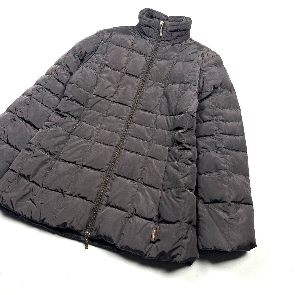 Moncler × Vintage Moncler Vintage Long Brown Jacket Luxury Streetwear Womens Size XS / US 0-2 / IT 36-38 - 3 Thumbnail