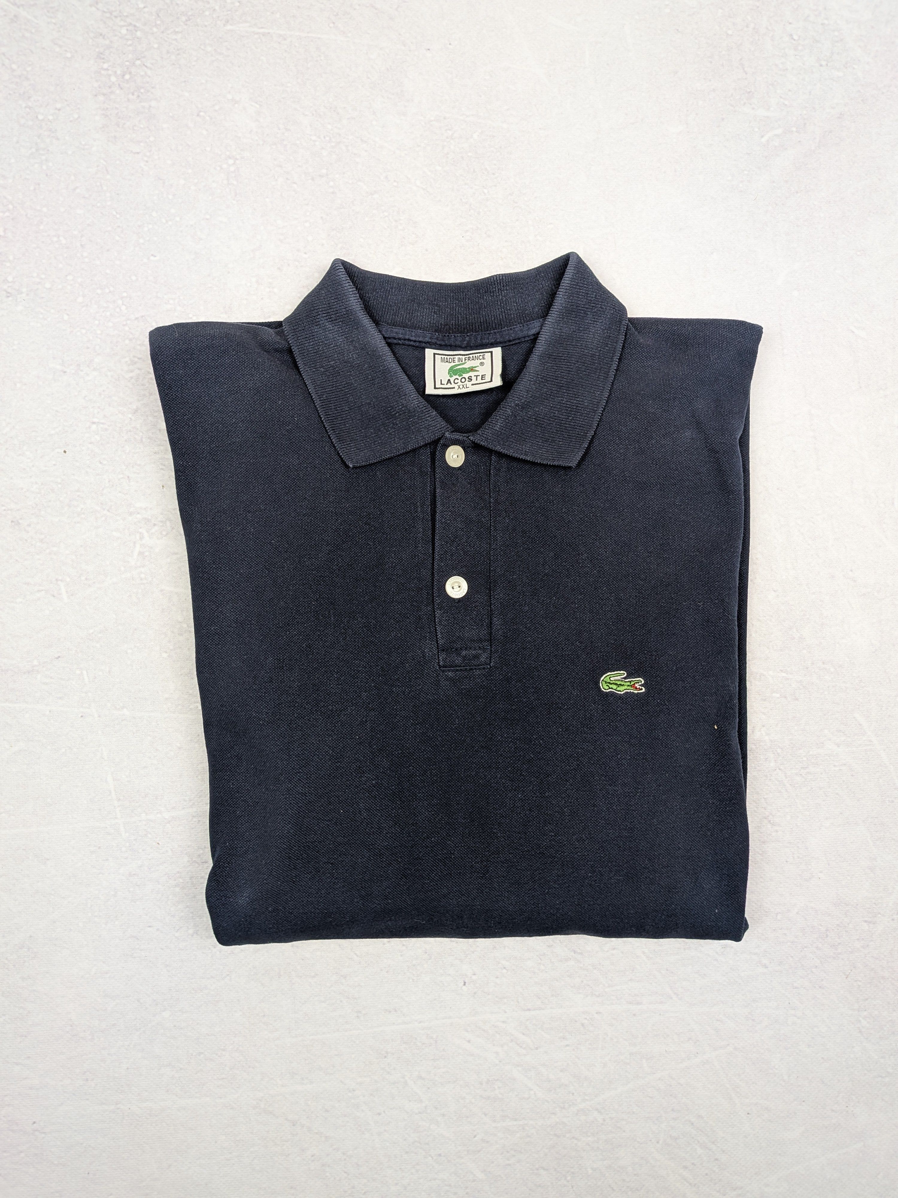 Lacoste Lacoste Vintage Made in France Rugby Shirt Jumper Size XXL Size US XXL / EU 58 / 5 - 7 Thumbnail