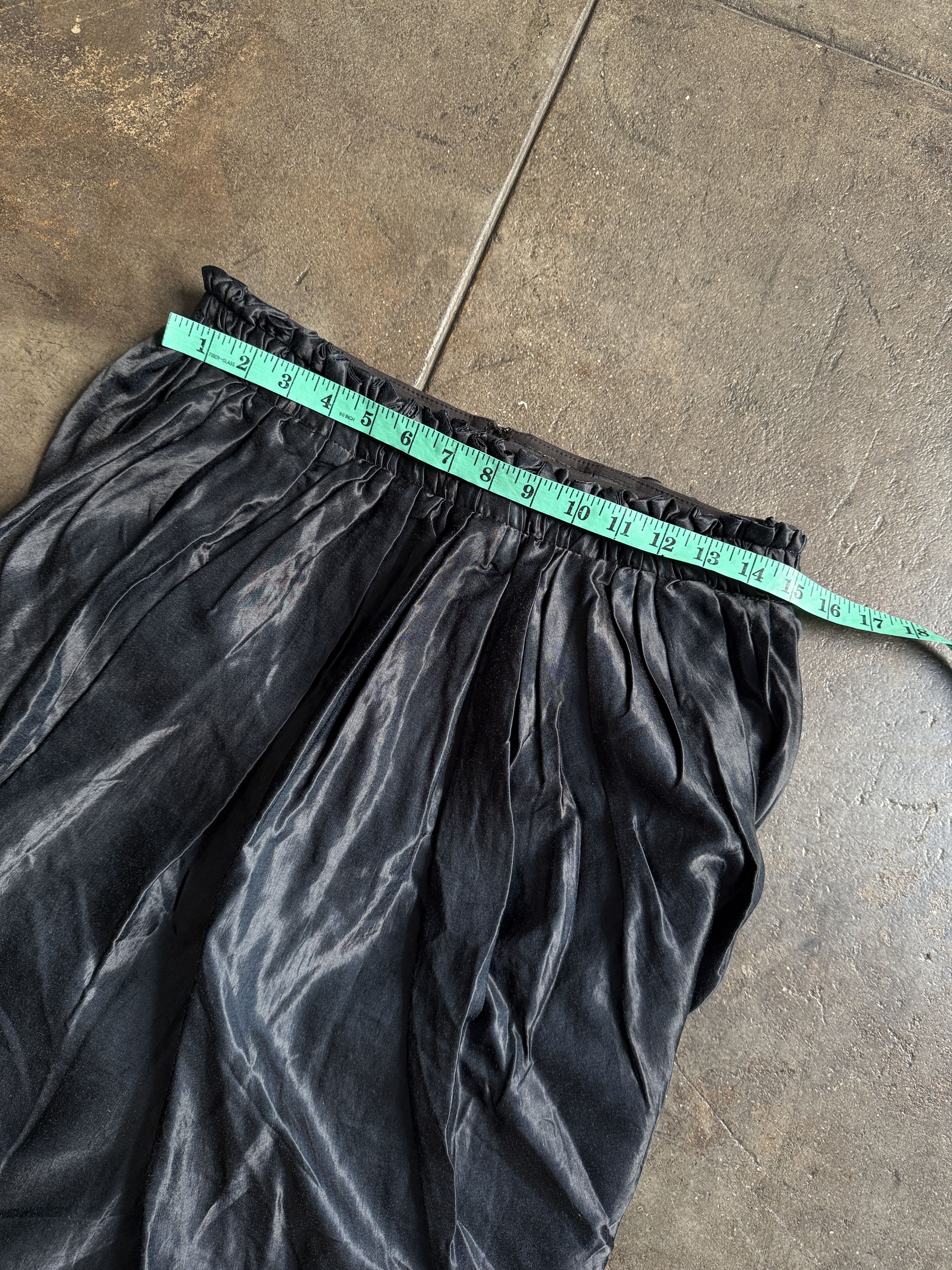 Vivienne Westwood 2016 Anglomania Blue Silk Like Cover on Black Skirt Size 27" / US 4 / IT 40 - 8 Thumbnail