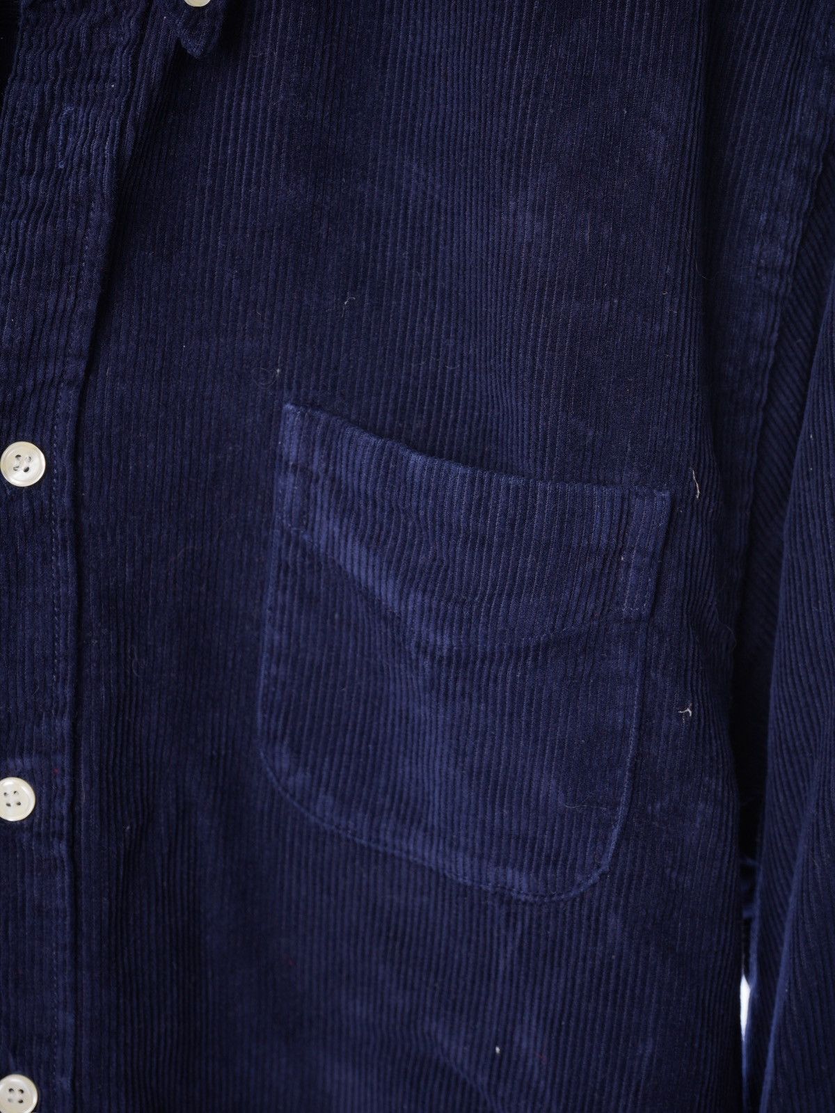 Hackett Hackett London Men Corduroy Casual Shirt Blue Size US L / EU 52-54 / 3 - 2 Thumbnail