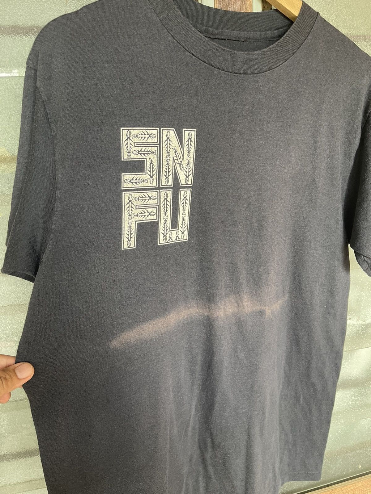 Band Tees Vintage Punk SNFU "Open Your Mouth and Say" Faded Tee Size US M / EU 48-50 / 2 - 12 Thumbnail