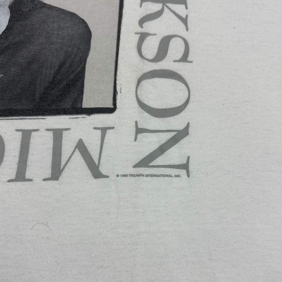 Michael Jackson × Vintage 1996 Michael Jackson History King of Pop T-Shirt Vintage Size US L / EU 52-54 / 3 - 5 Thumbnail